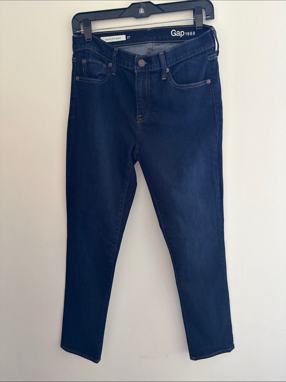 GAP Girlfriend Mid-rise Jeans
